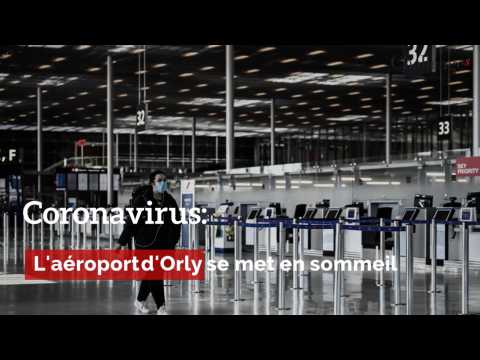 Coronavirus: l'aéroport d'Orly se met en sommeil