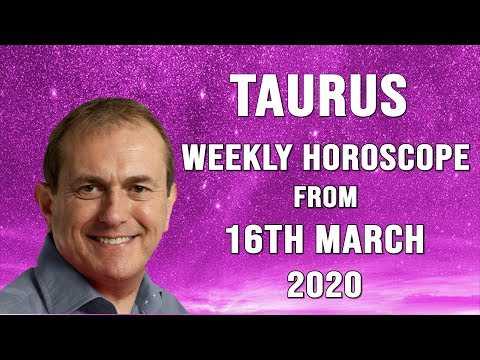 Taurus Weekly Horoscope from 16th March 2020