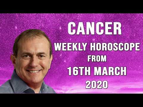 Cancer Weekly Horoscope from 16th March 2020