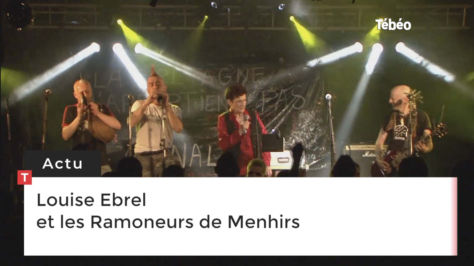 Louise Ebrel et les Ramoneurs de Menhirs (Le Télégramme)