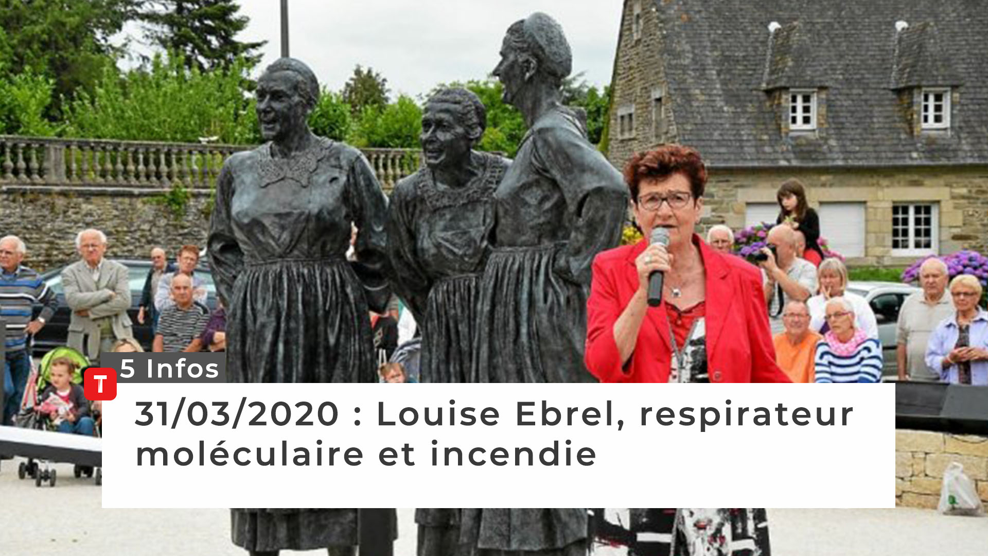Louise Ebrel, respirateur moléculaire et incendie … Cinq infos bretonnes du 31 mars (Le Télégramme)