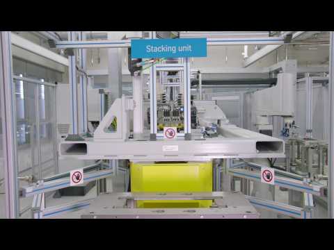 BMW Hydrogen Fuel Cell Technology - Automated fuel cell stacking system