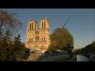 Notre-Dame bell echoes through Paris's empty streets, a year after blaze