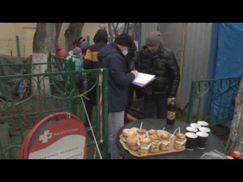Russian Church feeds people in need in Moscow