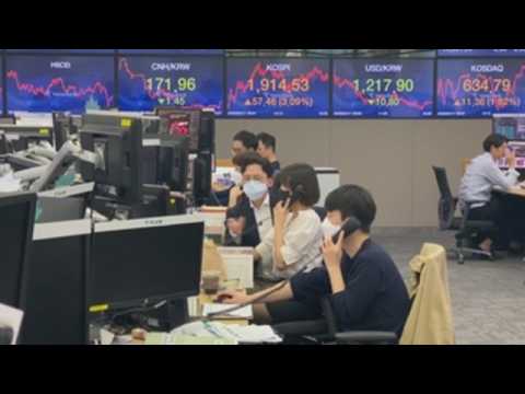 Stock market makes gains in South Korea