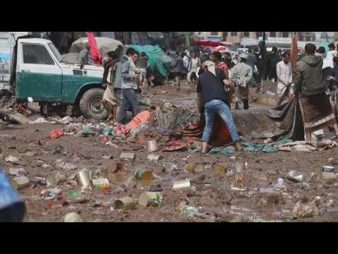 Torrential rains hit Sana'a amid fragile truce and health alert