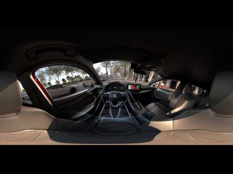 At the wheel of a Seat Leon without leaving home VR