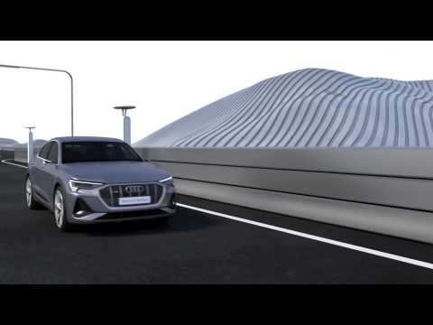 Audi e-tron Sportback - charging performance Animation