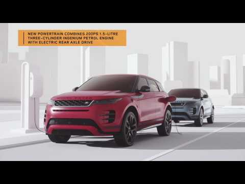 Introducing the new Range Rover Evoque Plug-in Hybrid Electric vehicle
