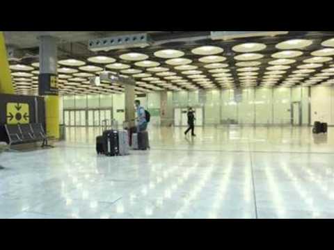 Madrid's Barajas airport remains nearly empty amid pandemic