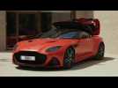 Aston Martin DBS Superleggera Volante Design in Cosmos Orange