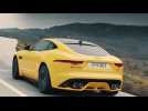 New Jaguar F-TYPE R Coupé in Sorrento Yellow Driving Video