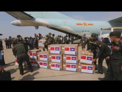 China donates medical supplies to Cambodia amid COVID-19 spread