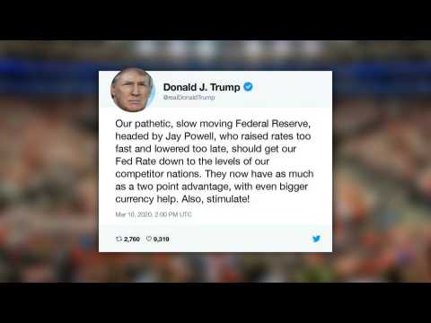 US Fed 'pathetic, slow moving,' should lower rate: Trump