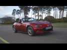 Mazda MX-5 in Red Driving Video