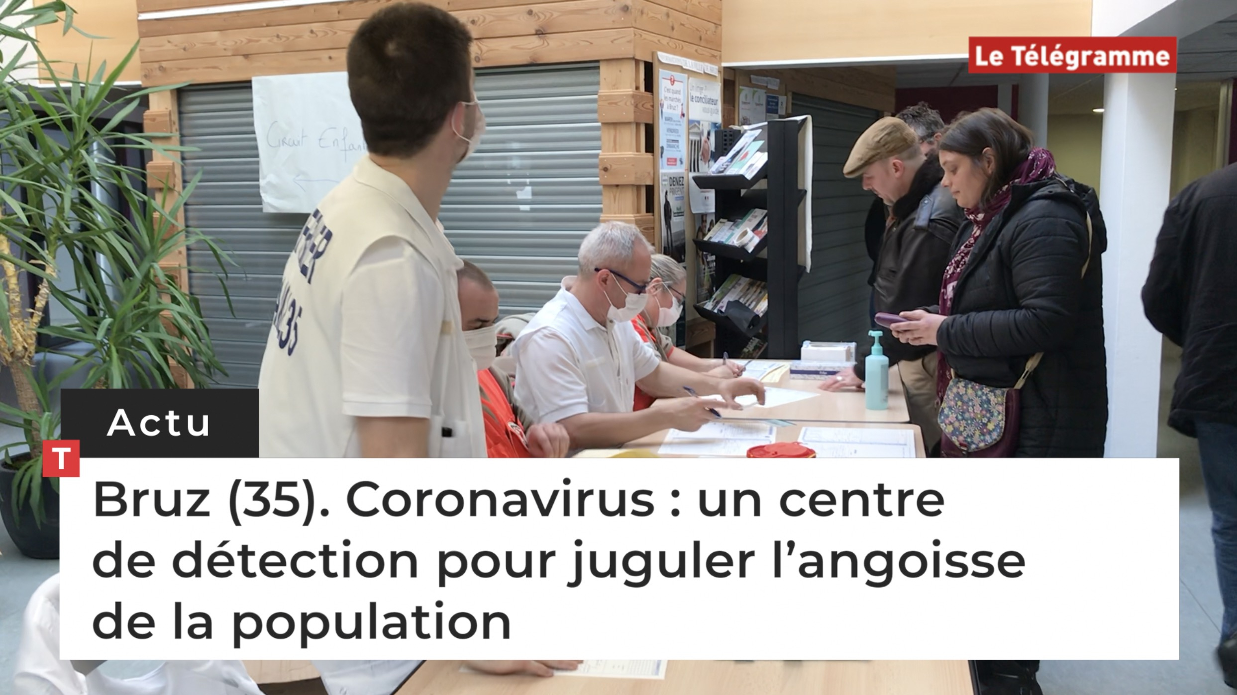 Bruz (35). Coronavirus : un centre de consultation mis en place (Le Télégramme)