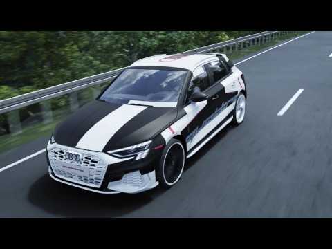 Audi A3 Sportback - adaptive suspension and quattro drive Animation