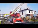 Chaligny : un appartement et un commerce détruits par un incendie