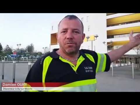 Hommage des dépanneurs à tout le personnel hospitalier du CHR dd Mercy.