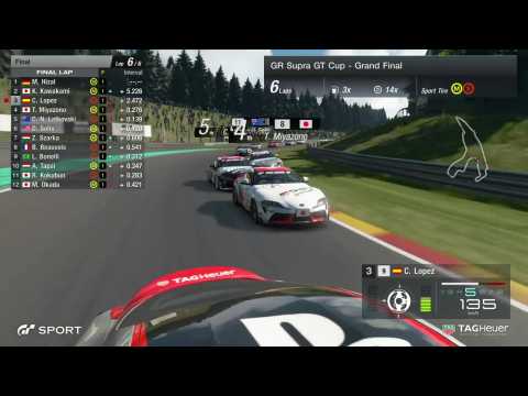 Toyota GR Supra GT Cup - Spa Highlights