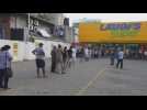 Panic buying in Sri Lanka after gov't imposes curfew to curb COVID-19 spread