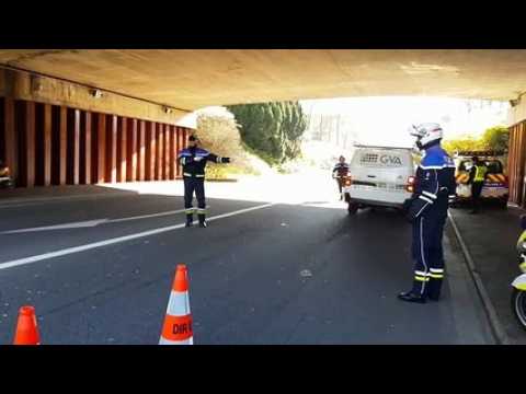 A31 : opération des CRS ce mercredi matin