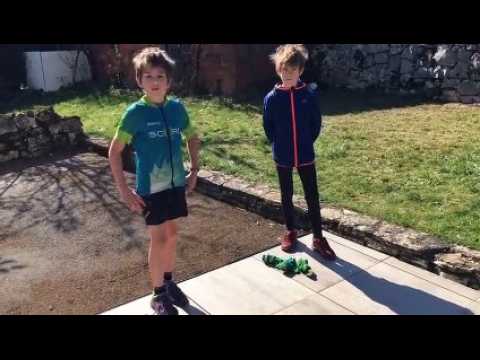 Garder la forme durant le confinement : les conseils de Quentin et Eliot. Séance 4