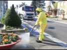 Amnéville, première commune de Lorraine à désinfecter ses rues