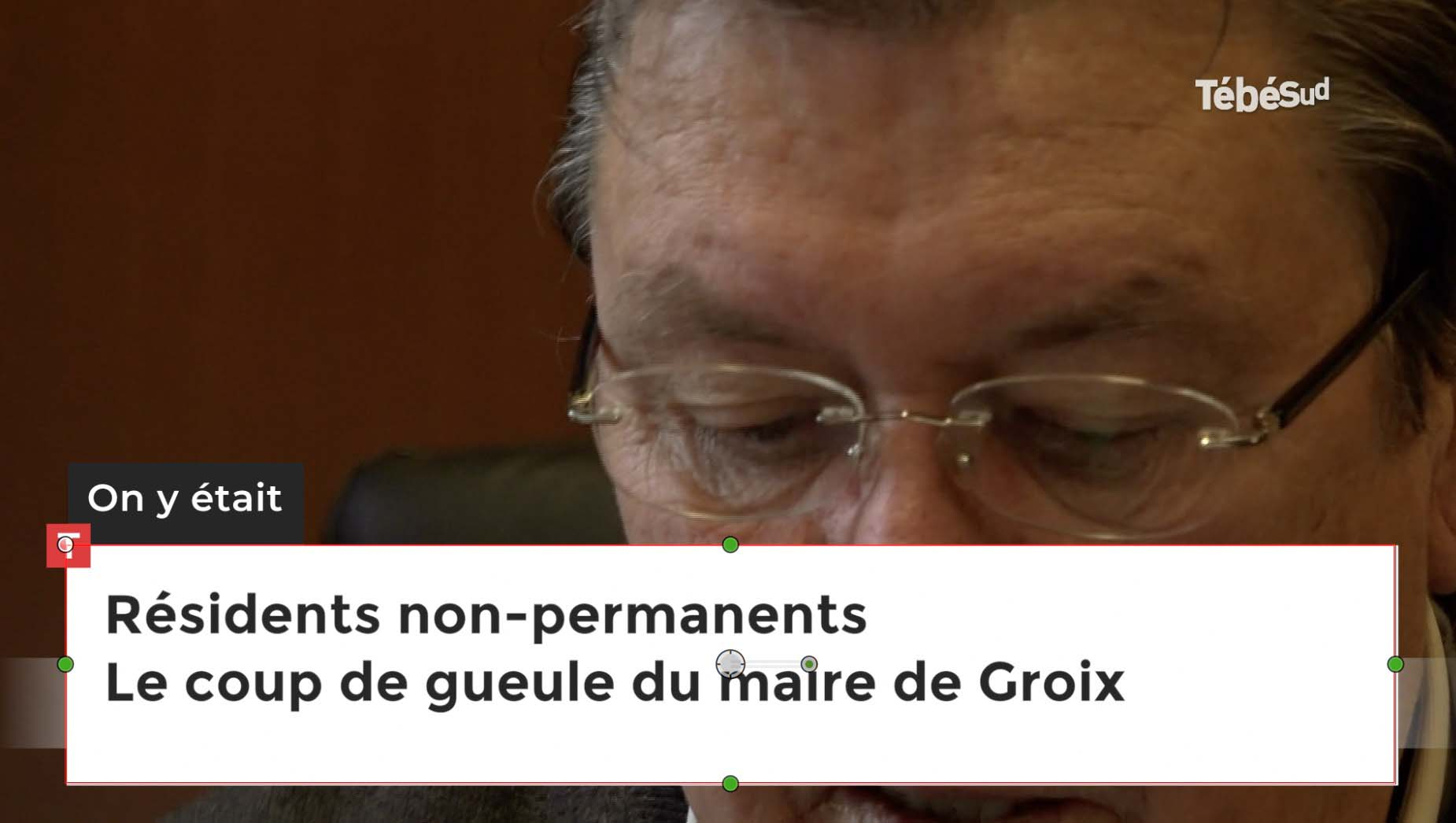 Résidents non-permanents Le coup de gueule du maire de Groix  (Le Télégramme)