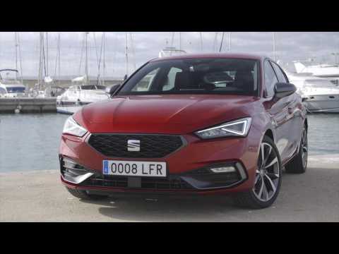 The all-new Seat Leon FR Design in Desire Red