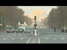 Near empty streets as Paris awakes on day 2 of coronavirus shutdown