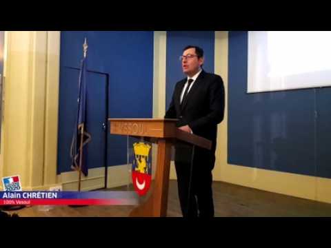Municipales à Vesoul : Alain Chrétien réélu dès le premier tour