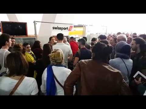 Bloqués à l'aéroport de Marrakech