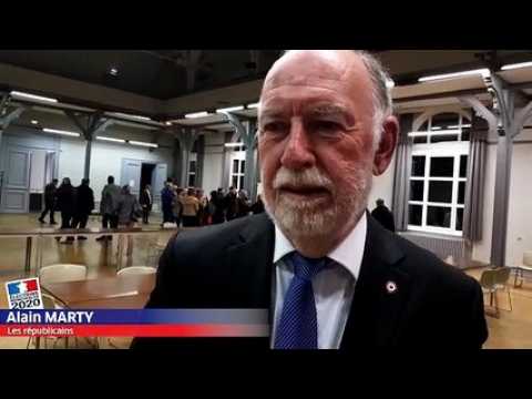 Municipales à Sarrebourg : Alain Marty (LR) a remporté dès le 1er tour l'élection, face à quatre autres listes