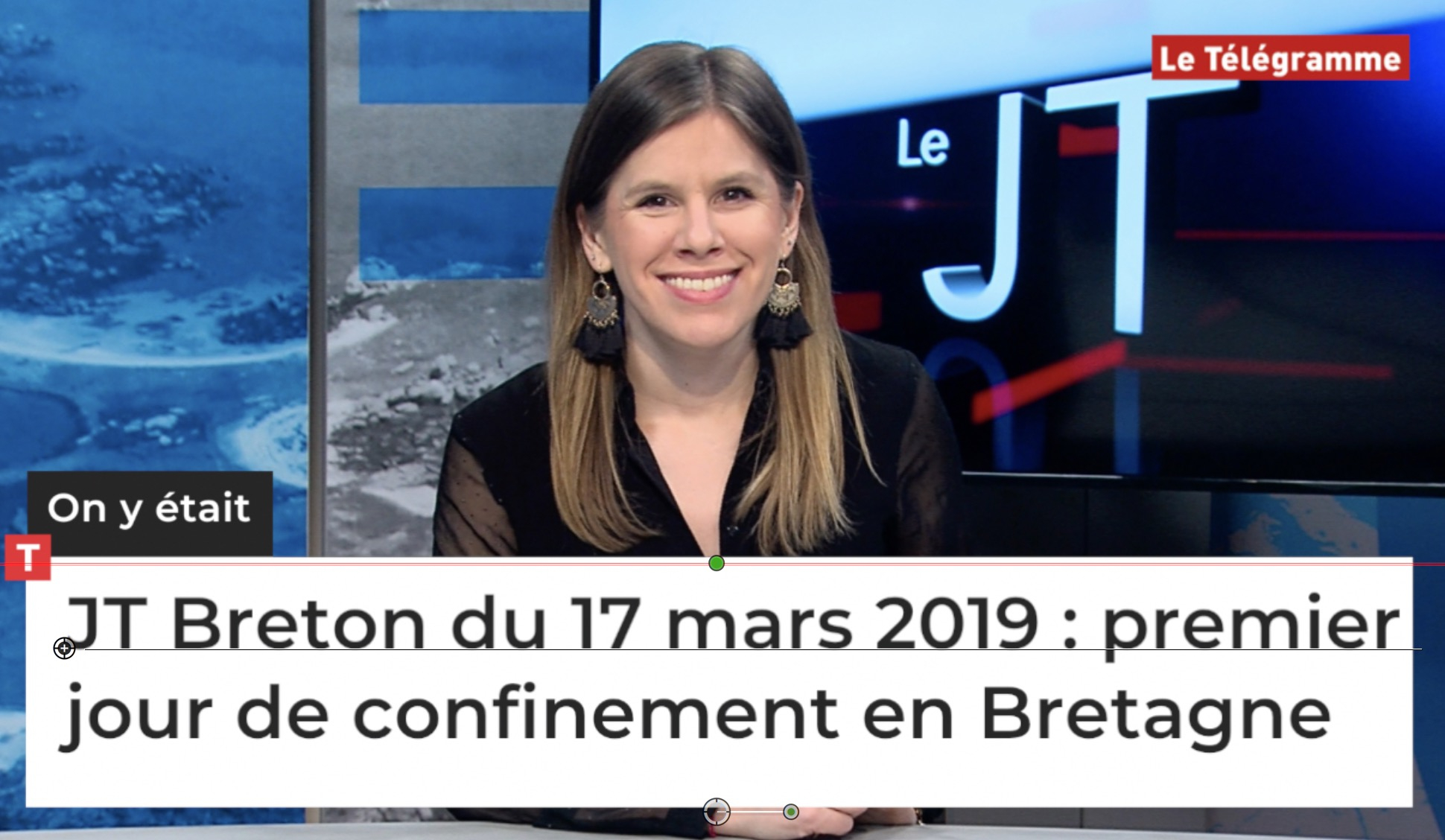  JT Breton du 17 mars 2019 : premier jour de confinement en Bretagne (Le Télégramme)