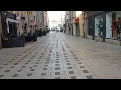 Thionville : le premier jour du confinement
