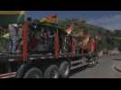 Singing and dancing, Bolivian military encourages people to stay home
