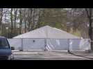 Tents set up in Copenhagen park to increase virus testing capacity