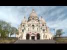Tourist hotspot Sacré-Coeur lies deserted on 36th day of confinement