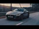 New Jaguar F-TYPE P300 First Edition Coupé in Eiger Grey Driving Video