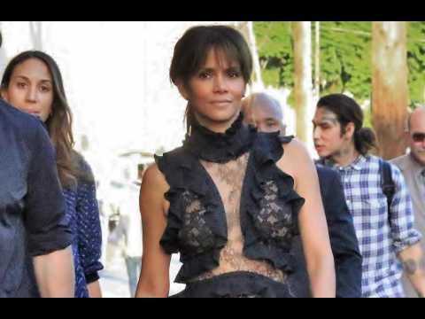 Halle Berry saved by Pierce Brosnan