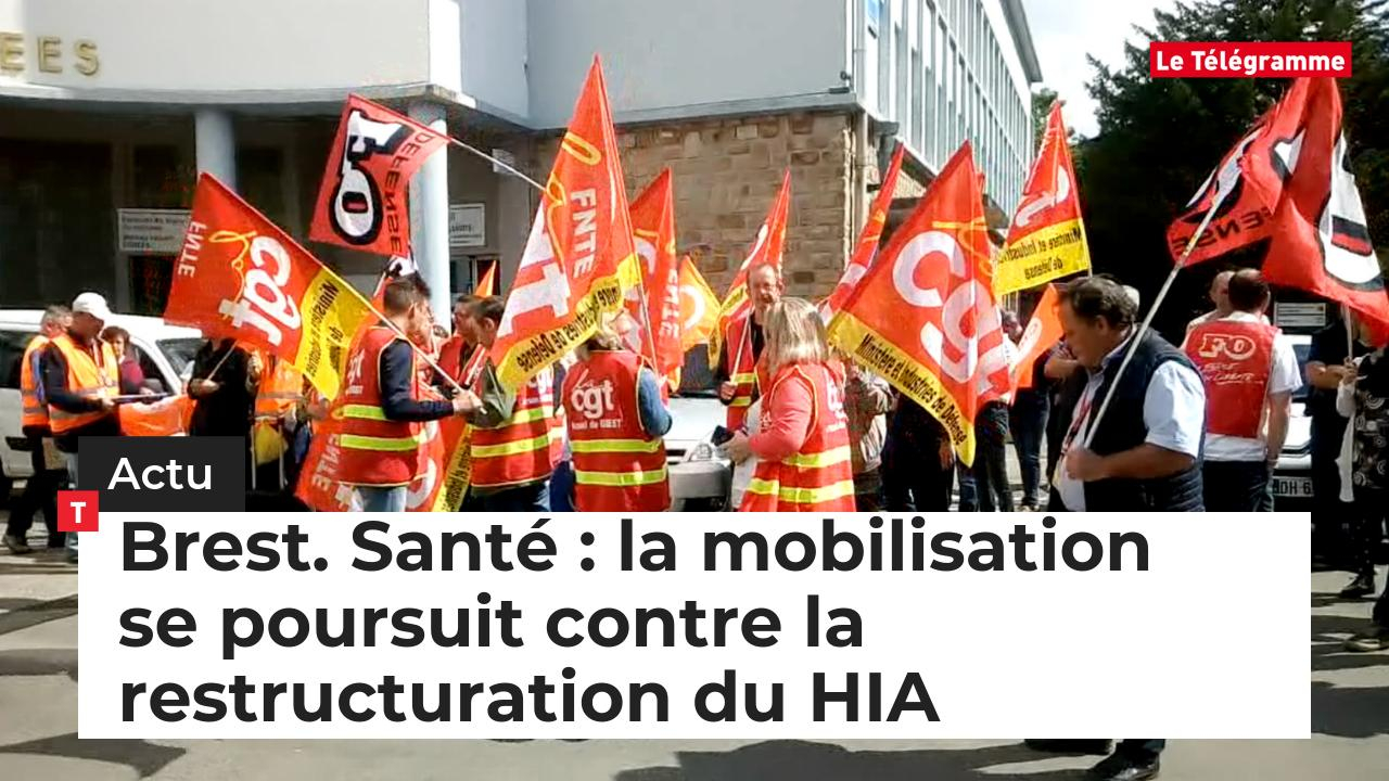 Brest. Santé : la mobilisation se poursuit contre la restructuration du HIA (Le Télégramme)