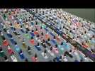 Indian Armed Forces mark World Yoga Day on aircraft carrier