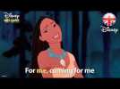 DISNEY SING-ALONGS | Just Around The Riverbend - Pocahontas Lyric Video | Official Disney UK