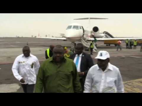 Former DR Congo VP Bemba returns to Kinshasa
