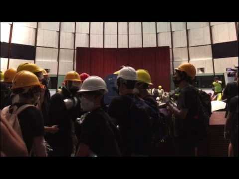 Hong Kong protesters seize parliament chamber