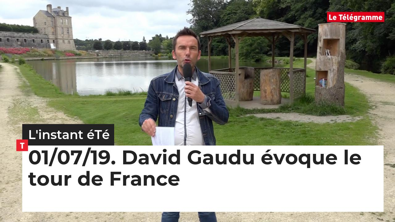 L'Instant Eté - 01/07/2019 : David Gaudu évoque le Tour de France (Le Télégramme)