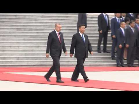 Turkey's Erdogan meets China's Xi Jinping in Beijing