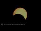 A total solar eclipse as seen from Chile