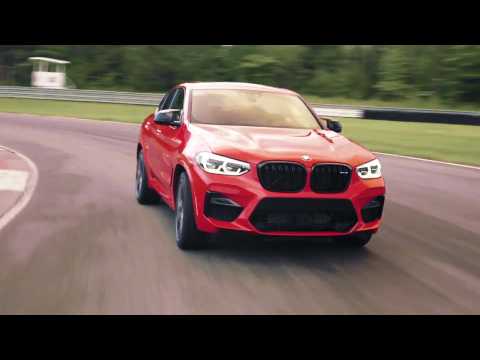 The new BMW X4 M Driving Video in New York, USA